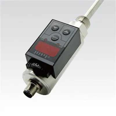 What is the thermal time constant of a temperature switch?