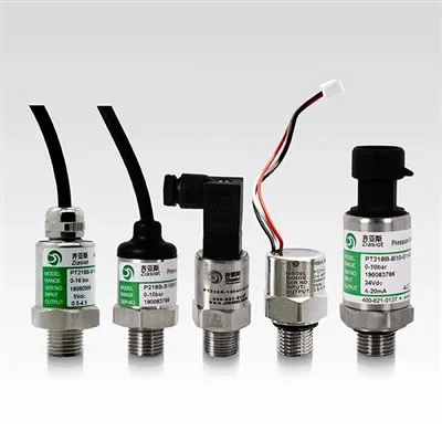 What is the pressure - to - current conversion relationship of ceramic pressu...